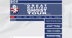 Desktop Screenshot of greatbritishghosttour.co.uk